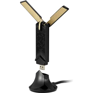 Asus USB-AX56 (ohne Cradle) (USB), Netzwerkadapter, Schwarz