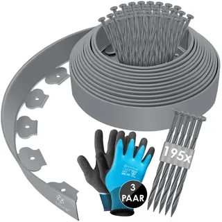 aus Kunststoff 3000 x 5 cm grau