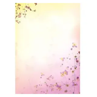 Böttcher-AG Briefpapier blumero, Blüten, A4, 90 g/m2, 50 Blatt