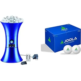 JOOLA Tischtennis-Roboter Buddy Pro V300 & Ball Fangnetz TT-Buddy - Auffangnetz für Ballmaschine