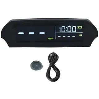 Head Up Display, Universal Auto HUD Head-Up-Display Multifunktionaler Projektor GPS-Tachometer, Fahrzeuggeschwindigkeitsanzeige Zeitanzeige Solaraufladung Temperaturanzeige im Auto Höhenanzeige