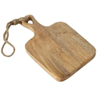 Boltze home Lela Schneidebrett Holz 1 30 x 19 x 2 cm Beige