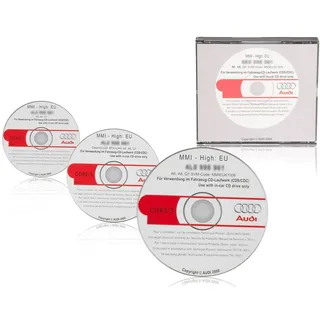 Kufatec Original MMI Update für AUDI A4 8K / A5 8T auf 5570 3x CD ROM