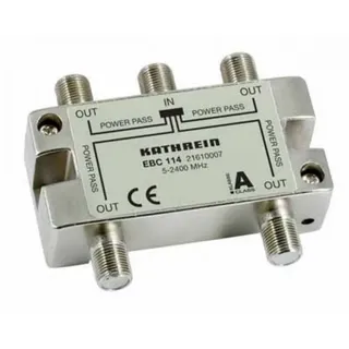 Kathrein EBC 114 SAT-Verteiler 4-fach 5 - 2400 MHz