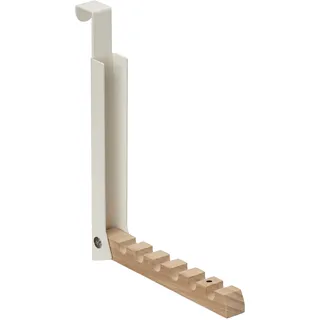 Relaxdays Türhaken Klapphaken creme