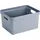 Sigma Home Aufbewahrungsbox 45,5 x 35,5 x 24,5 cm 4-tlg. blau/grau