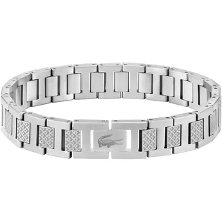 Lacoste Armband »Schmuck Edelstahl Gliederkette METROPOLE«, 59276641-0 edelstahlfarben