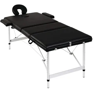 vidaXL Massageliege + Massagestuhl, Yalinin