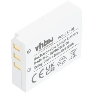 AccuCell Akku passend für Olympus LI-30B, Mju mini Digital