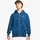 Kapuzenjacke Court Blue/Court Blue/Lt Khaki 3XL