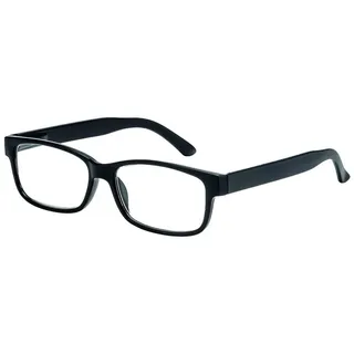 Filtral Eckige Lesebrille/Moderne Lesehilfe mit flexiblen Federbügeln für Damen und Herren/In Schwarz, 2,00 dpt, F4555638 matt sw 2,0 4013459455563 Filtral