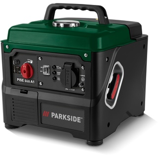 Parkside PARKSIDE® Inverter Stromerzeuger »PISE 800 A1«, Benzin, 800 W