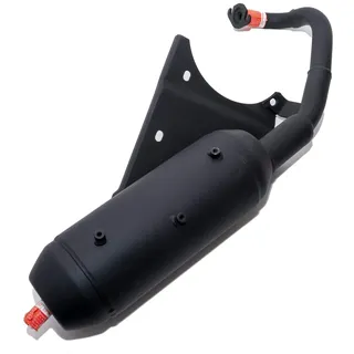 YASUNI Auspuff Yasuni Eco Kymco, Sym liegend