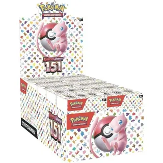 Nintendo Karmesin & Purpur 151 Booster-Bundle Display