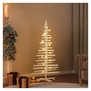 vidaXL Weihnachtsbaum Holz zum Schmücken Kiefer 120 cm