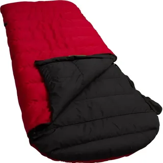 Lowland Outdoor Ranger Comfort Daunen Deckenschlafsack, Rot, 230x80 cm