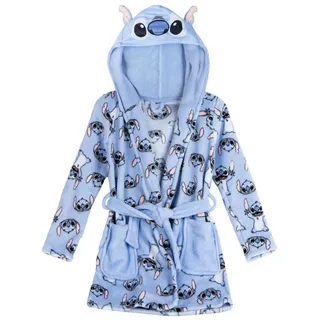 Cerdá Cerda Kinderbademantel Disney Coral Fleece Bademantel Stitch für Jungen Mädchen Kinder, Polyester 12 Jahre