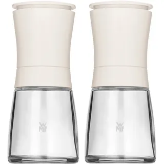 Gewürzmühlen Duo Set weiß unbefüllt