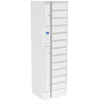 zioxi Volt – onView VR-Brillen-Spind, 12 Geräte - USB-C-Anschluss mit USB-C-Kabel, Hybrid-RFID