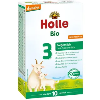 Holle Bio-Folgemilch auf Ziegenmilchbasis 3 400 g