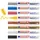 Glanzlackmarker 8 St. Schwarz/Blau/Gelb/Pink/Hell-Blau/Weiß/Grau/Gold/Silber