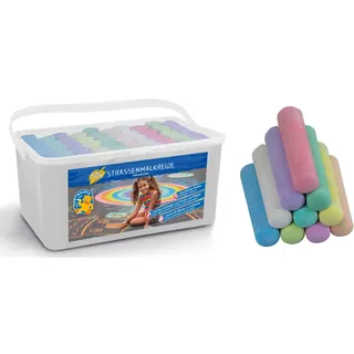 Carrera Straßenmalkreide 50 St. mehrfarbig