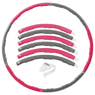 Sport-Tec Hula Hoop Reifen, ø 100 cm, 1,5 kg, inkl. Maßband Power Fitnessreifen Hulahoop zur Gewichtsreduktion