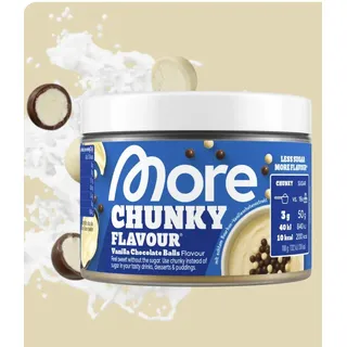 More Chunky Flavour  Vanilla Chocolate Balls 150 g