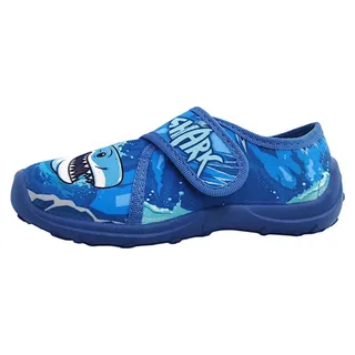 Fischer Markenschuhe Kinderschuhe Kleinkinder Lauflern Halbschuhe Blau - Blau - 27