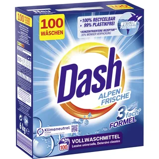 Dash Alpen Frische Pulver 100 WL