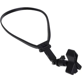 DECORNIJIA Verstellbarer Mikrofonhalter zum Umhängen Am Hals Vibrationsdämpfend Ergonomisch und Leicht für Live-streaming Outdoor-events und Bühnenauftritte Freihändig Nutzbar Geeignet für