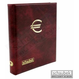 Schaubek Numismatik Euro-Kursmünzenalbum, rot A-RBEURO/1