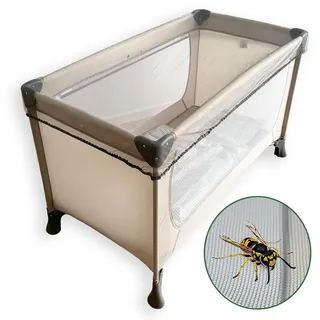zamboo Universal Insektenschutz - Mückennetz für Baby-Reisebetten - Grau