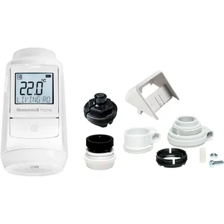 Honeywell Home Evohome Radiator Thermostat 1 Piece with Adapters - Room for Room, Controlled Comfort, Simple. NEW Software Version.