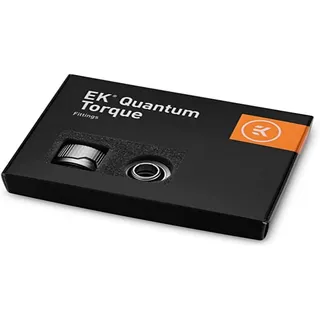 EK Water Blocks EK-Quantum Torque HDC 14-6er-Pack, Satin Titanium,