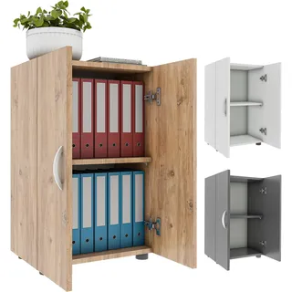 VCM Ulas Aktenschrank 49 x 34 x 74 cm braun