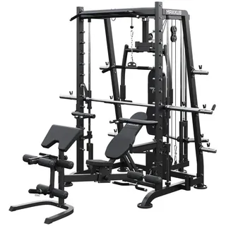 Maxxus Multipresse MAXXUS 8.1 – Kraftstation Mit Hantelbank, Klimmzugstange, Butterfly