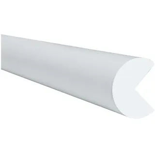MORAVIA Prallschutz MORION Kreis Kantenschutz 40 x 40 mm Länge 1000 mm weiß