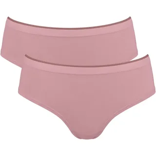 SLOGGI Hipster "GO Sense", Damen, Gr. L, rosa (tea rose), Single Jersey, Obermaterial: 88% Modal, 12% Elasthan, körpernah, Unterhosen Hipster, superweicher Modalmix, flache Kanten, elastisch, nahtlos