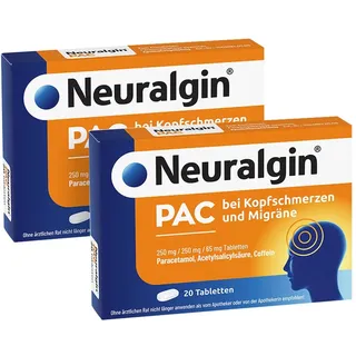 Doppelpack Neuralgin PAC 2X20 St