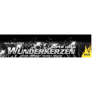 Wunderkerzen, groß 30 cm, 10 Päckchen a 10 Stück = 100 Wunderkerzen