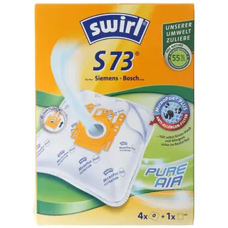 Swirl Staubsaugerbeutel S73 MicroPor Plus für Siemens und Bosch Staubsauger
