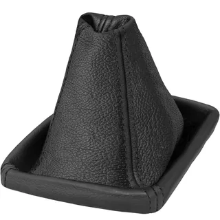 Schaltsack für Opel Astra H - Bj. 2004-2010 - aus echtem Leder - Schwarz - Schaltmanschette - Manschette für Gangschaltung - Schalthebelmanschette für Schaltgetriebe - Echtleder - A0017-1