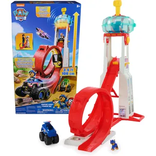 Spin Master Rescue Wheels Superloop Tower mit Chase Monstertruck und Figur