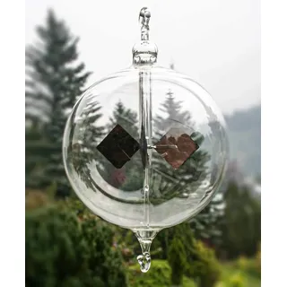 Lauschaer Glaskunst Lichtmühle klar 100 mm Hängend Minimalistisch Transparent