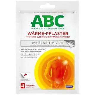 Hansaplast ABC Wärme-Pflaster mit Sensitiv-Vlies 14 x 10 cm, 2 St. Pflaster