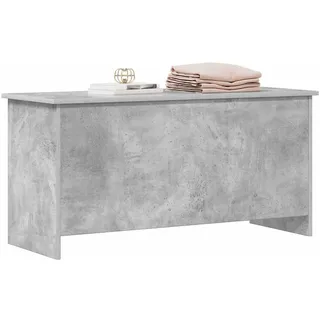 vidaXL Aufbewahrungstruhe Betongrau 100 x 40 x 50 cm Holzwerkstoff