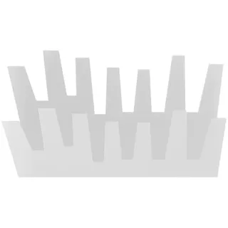 Born in Sweden Zeitungsständer - Stahl - weiß