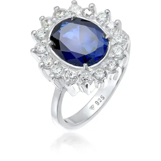 Elli Ring 925 Sterling Silber Glaskristall