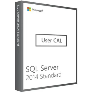 Microsoft SQL Server 2014 | 50 User CALs | Blitzversand